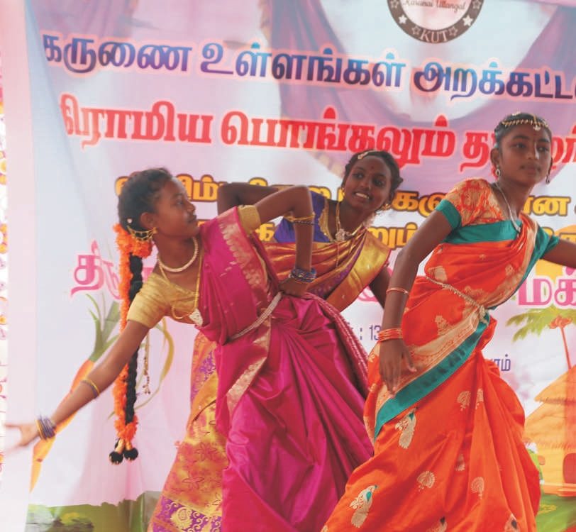 Festival celebrations with rescued residents
